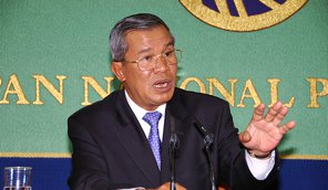 フン・セン　カンボジア首相